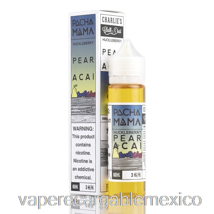 Vape Recargable Arándano Pera Acai - Pachamama - 60ml 6mg
